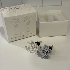 Brand New Indigo Flower Bottle Stoppers For Sale